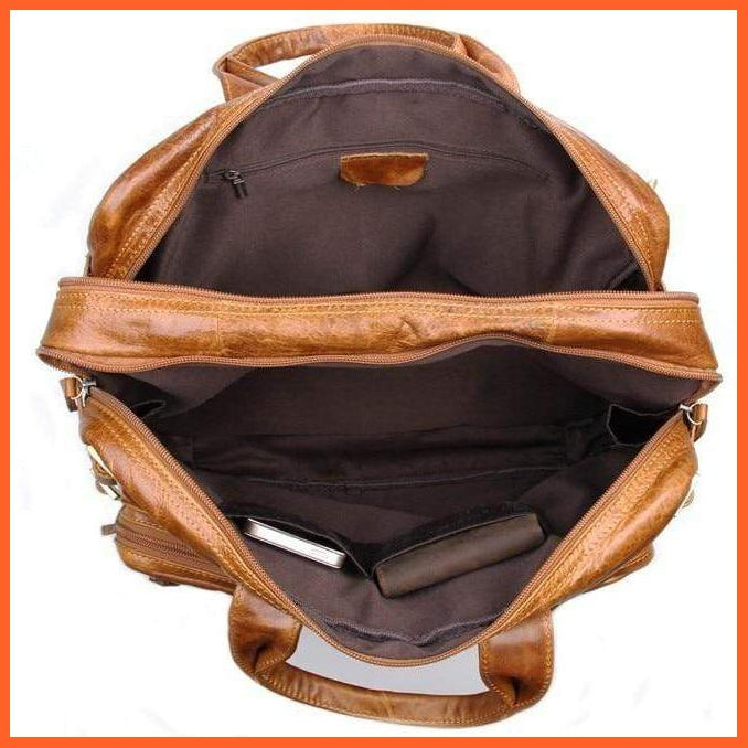 Formal Hand Bag | Men'S Leather Messenger Carry Bag | whatagift.com.au.