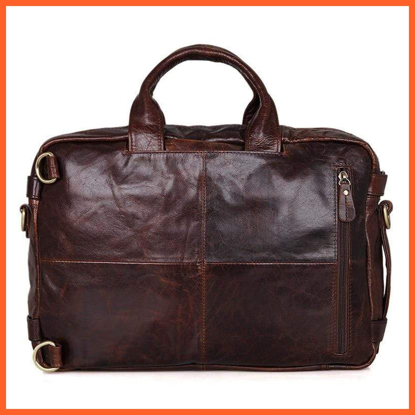 Formal Hand Bag | Men'S Leather Messenger Carry Bag | whatagift.com.au.