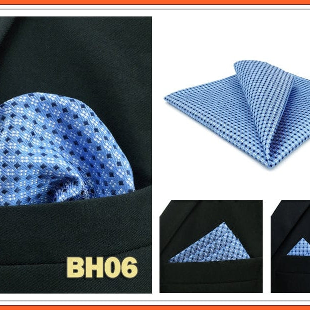 Colorful Multicolor Pocket Square Men'S Classic Striped Handkerchief | whatagift.com.au.