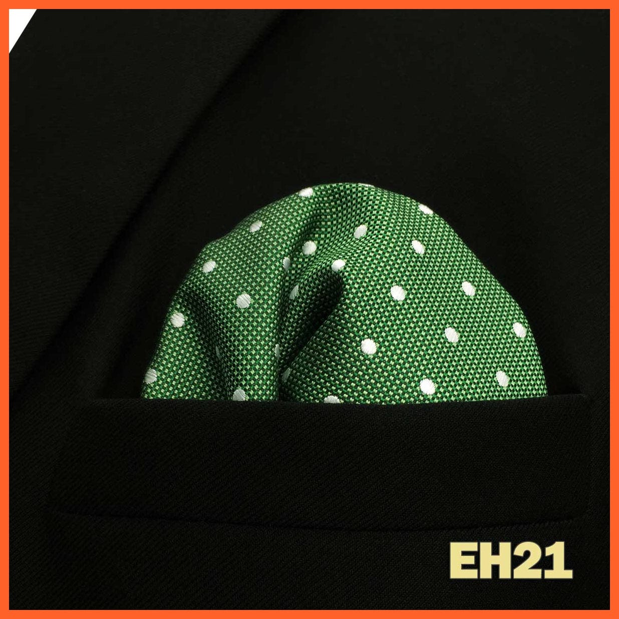 whatagift.com.au Handkerchief EH21 Colorful Multicolor Pocket Square Men's Classic Striped Handkerchief