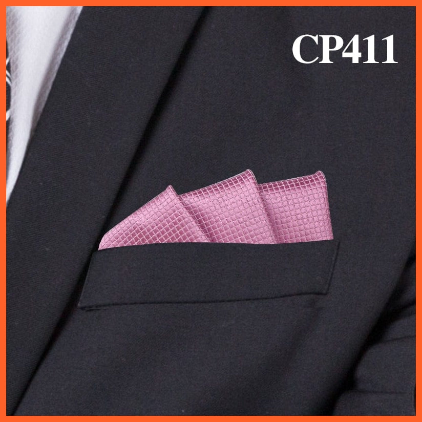 whatagift.com.au Handkerchief Fashion Suits Pocket Square Plaid Hankies Classic Suit Napkin Mens Handkerchief