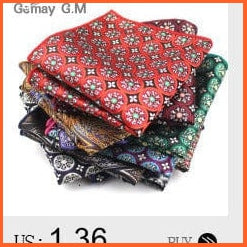 whatagift.com.au Handkerchief Fashion Suits Pocket Square Plaid Hankies Classic Suit Napkin Mens Handkerchief