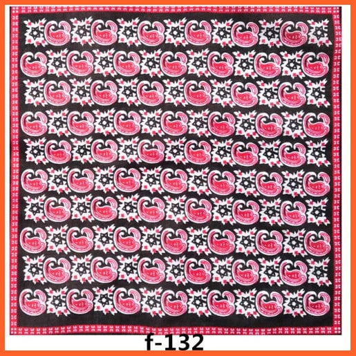 whatagift.com.au Handkerchief Unisex Cotton Hip Hop Bandana Headwear Scarf | Women Wrist Wrap Head Square Handkerchief