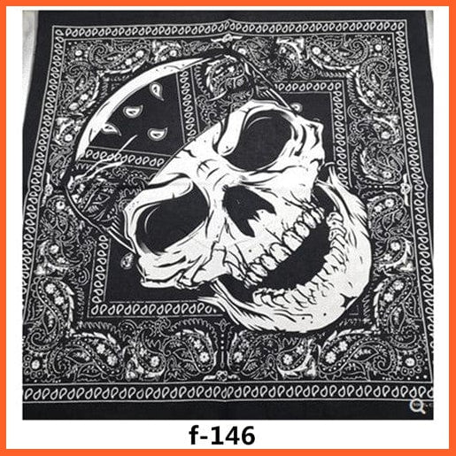 whatagift.com.au Handkerchief Unisex Cotton Hip Hop Bandana Headwear Scarf | Women Wrist Wrap Head Square Handkerchief