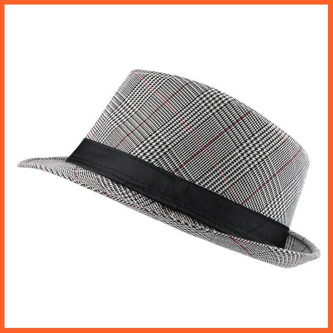 whatagift.com.au Hats F302 Gray red Summer Men Women Sun Hat | Wide Brim Straw Outdoor Foldable Beach Panama Hats