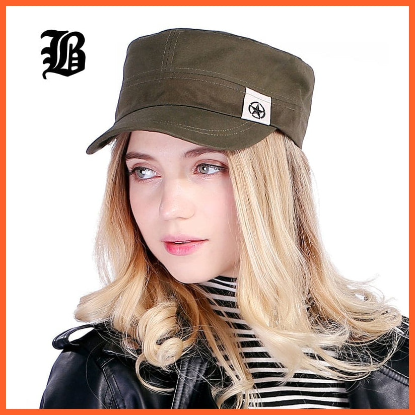 whatagift.com.au Hats New Fashion Sun Casual Military Hat | Vintage Cotton Sailor Patrol Fatigue Hats