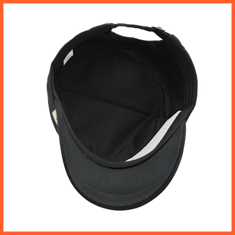 whatagift.com.au Hats New Fashion Sun Casual Military Hat | Vintage Cotton Sailor Patrol Fatigue Hats