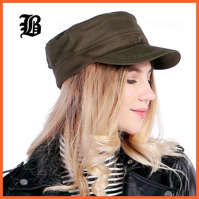 whatagift.com.au Hats New Fashion Sun Casual Military Hat | Vintage Cotton Sailor Patrol Fatigue Hats