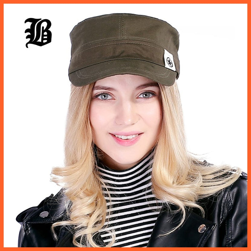 whatagift.com.au Hats New Fashion Sun Casual Military Hat | Vintage Cotton Sailor Patrol Fatigue Hats