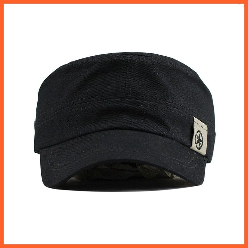 whatagift.com.au Hats New Fashion Sun Casual Military Hat | Vintage Cotton Sailor Patrol Fatigue Hats