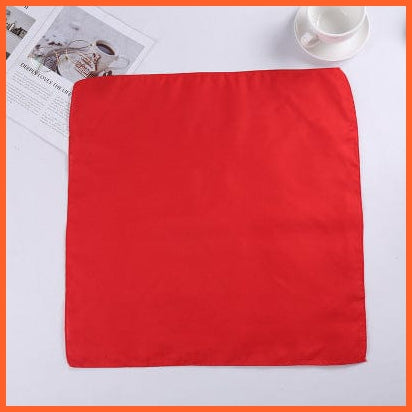 whatagift.com.au Headband 0006-red Bohemian Print Bandana Hair Bands |  Women Turban Square Scarf Handkerchief