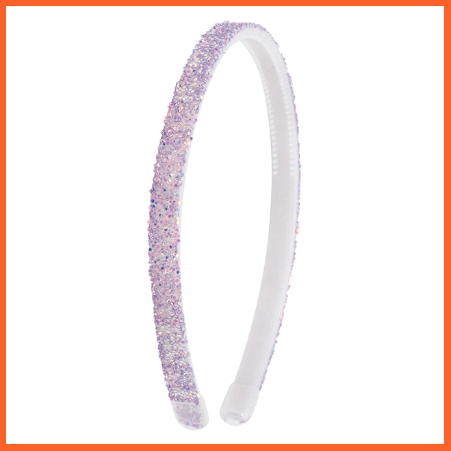 whatagift.com.au Headband 07 Candygirl Glitter Girls Headband | Rainbow Sparkly Sequin Star Hair Accessories