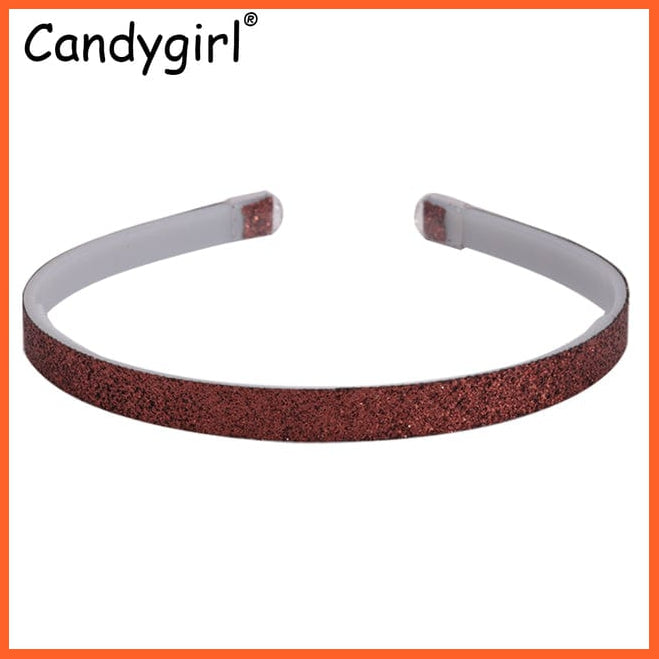 whatagift.com.au Headband 31 Candygirl Glitter Girls Headband | Rainbow Sparkly Sequin Star Hair Accessories