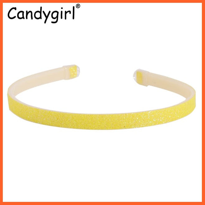 whatagift.com.au Headband 33 Candygirl Glitter Girls Headband | Rainbow Sparkly Sequin Star Hair Accessories