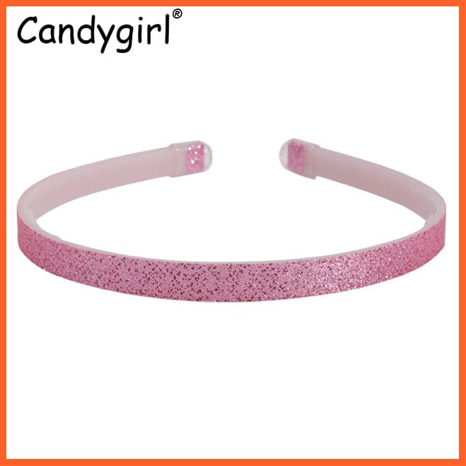 whatagift.com.au Headband 37 Candygirl Glitter Girls Headband | Rainbow Sparkly Sequin Star Hair Accessories