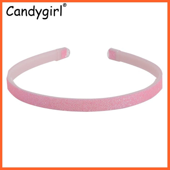 whatagift.com.au Headband 38 Candygirl Glitter Girls Headband | Rainbow Sparkly Sequin Star Hair Accessories