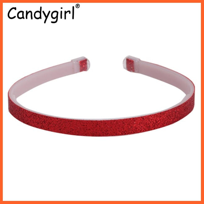 whatagift.com.au Headband 29 Candygirl Glitter Girls Headband | Rainbow Sparkly Sequin Star Hair Accessories