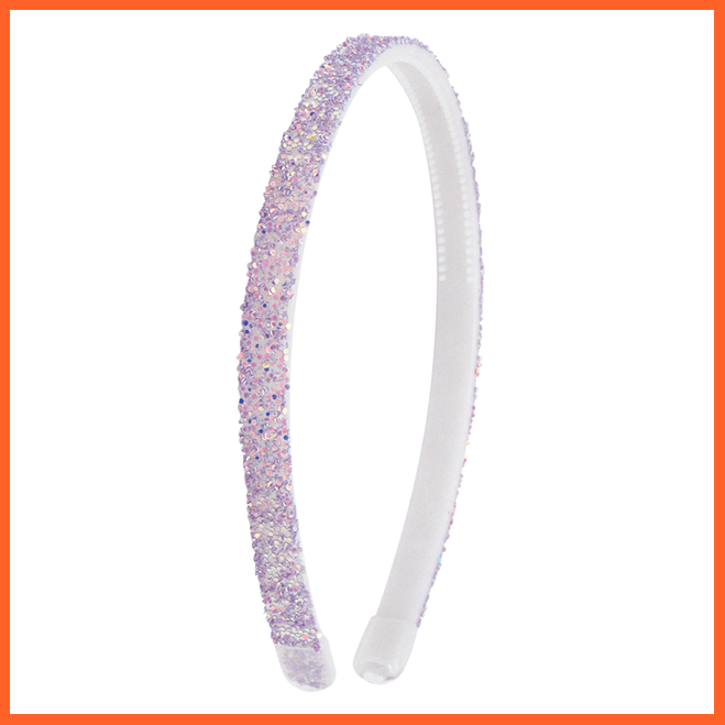 whatagift.com.au Headband Candygirl Glitter Girls Headband | Rainbow Sparkly Sequin Star Hair Accessories