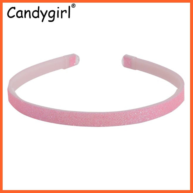 whatagift.com.au Headband Candygirl Glitter Girls Headband | Rainbow Sparkly Sequin Star Hair Accessories