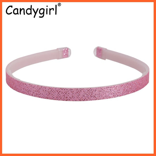 whatagift.com.au Headband Candygirl Glitter Girls Headband | Rainbow Sparkly Sequin Star Hair Accessories