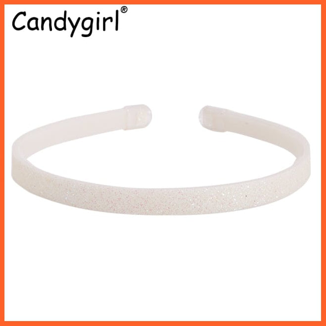 whatagift.com.au Headband Candygirl Glitter Girls Headband | Rainbow Sparkly Sequin Star Hair Accessories