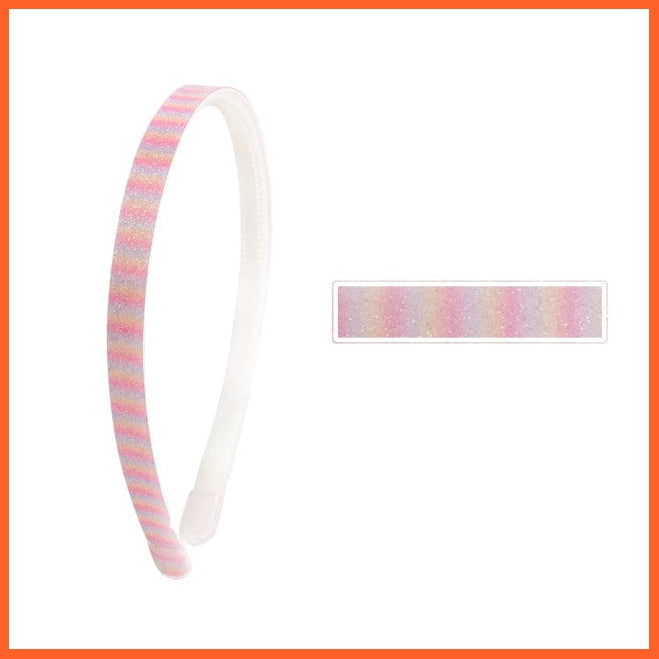 whatagift.com.au Headband Copy of Candygirl Glitter Girls Headband | Rainbow Sparkly Sequin Star Hair Accessories