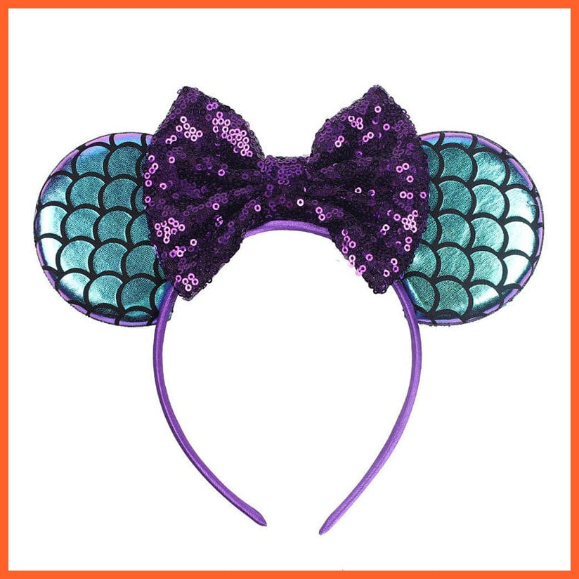 whatagift.com.au Headband Copy of Mermaid Kids Sequin Headband | Princess Party Lace Hair Accessories Photo Props