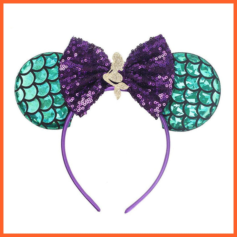 whatagift.com.au Headband Copy of Mermaid Kids Sequin Headband | Princess Party Lace Hair Accessories Photo Props