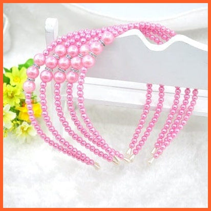 whatagift.com.au Headband FA-04 New Fashion Pearls Hair Band | Versatile Simple Headband for Women