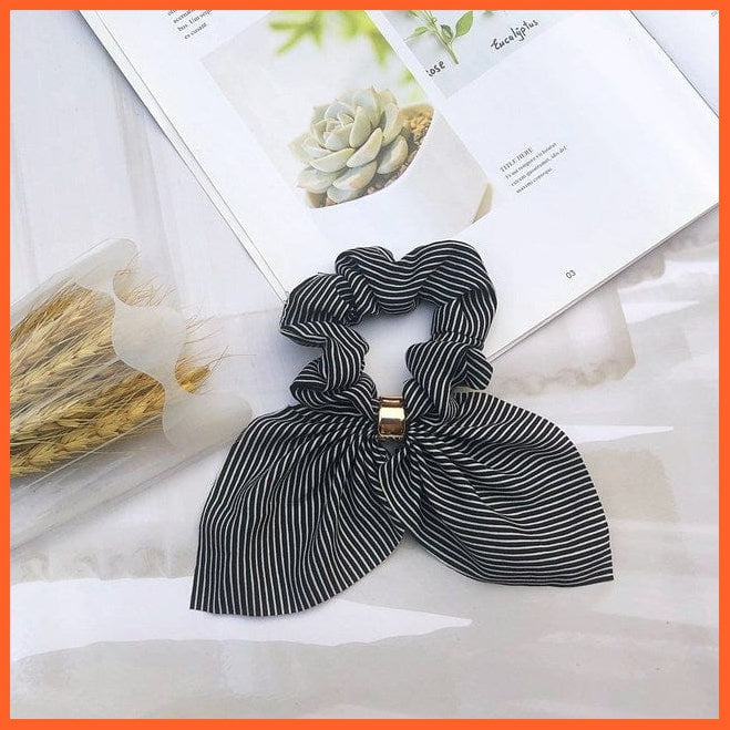 whatagift.com.au Headband New OMG Letter Coral Fleece Bow Hairbands | Headwear Turban Hair Accessories