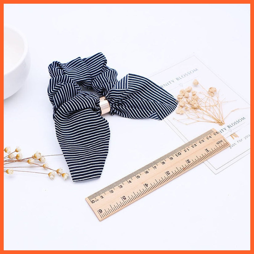 whatagift.com.au Headband New OMG Letter Coral Fleece Bow Hairbands | Headwear Turban Hair Accessories