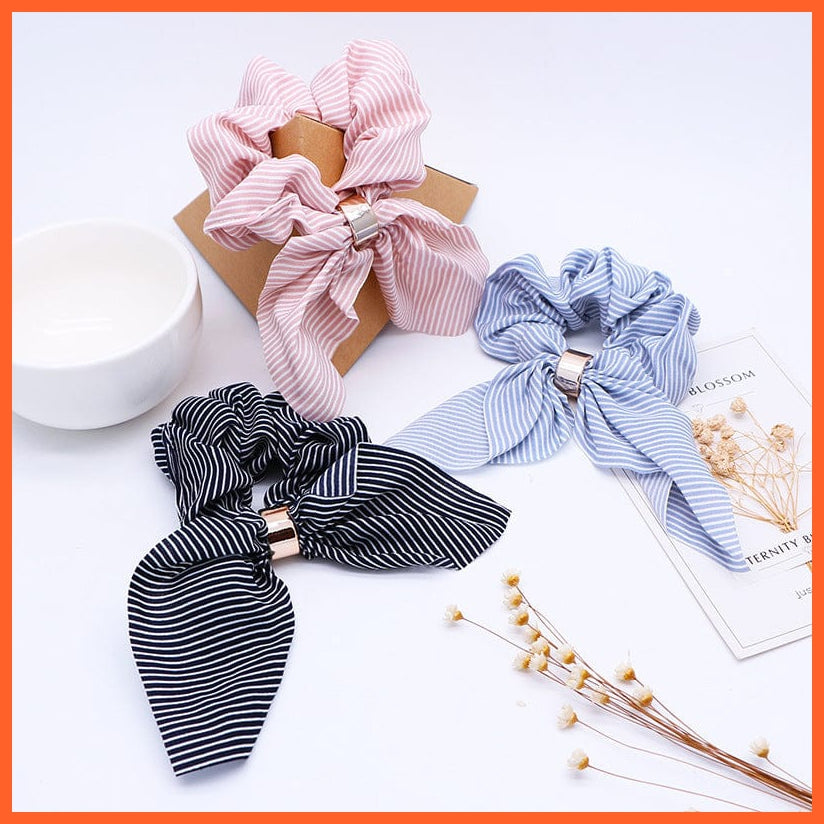 whatagift.com.au Headband New OMG Letter Coral Fleece Bow Hairbands | Headwear Turban Hair Accessories
