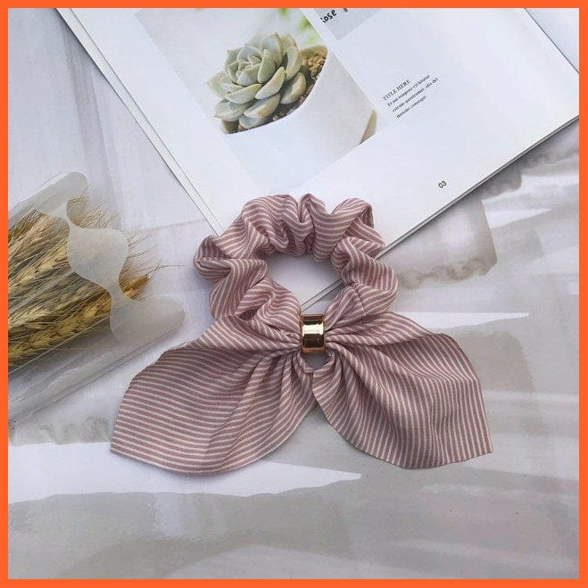 whatagift.com.au Headband New OMG Letter Coral Fleece Bow Hairbands | Headwear Turban Hair Accessories