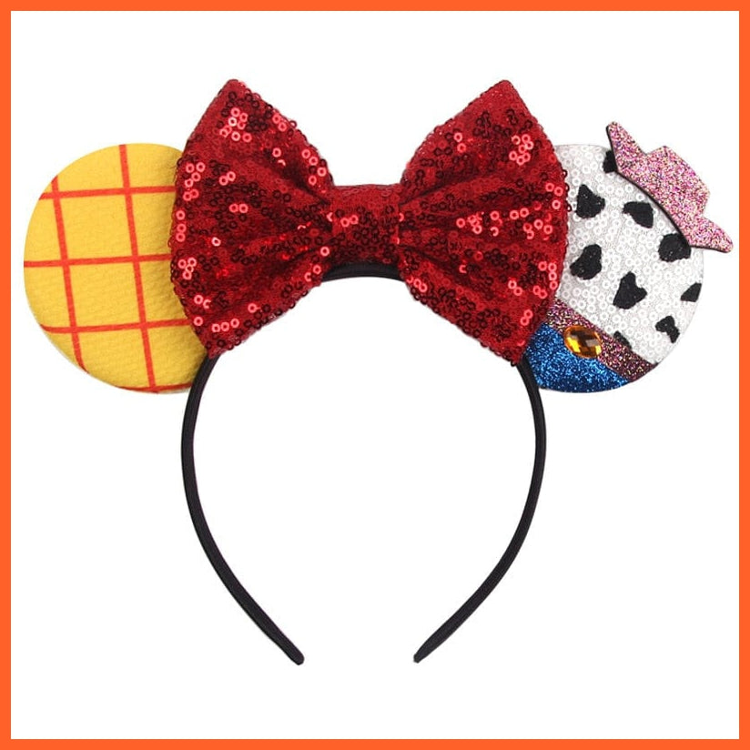whatagift.com.au Headband Style 24 Halloween Hairbandfor Girl Minnie Mouse Ears Headbands for Kids | Halloween Accessories