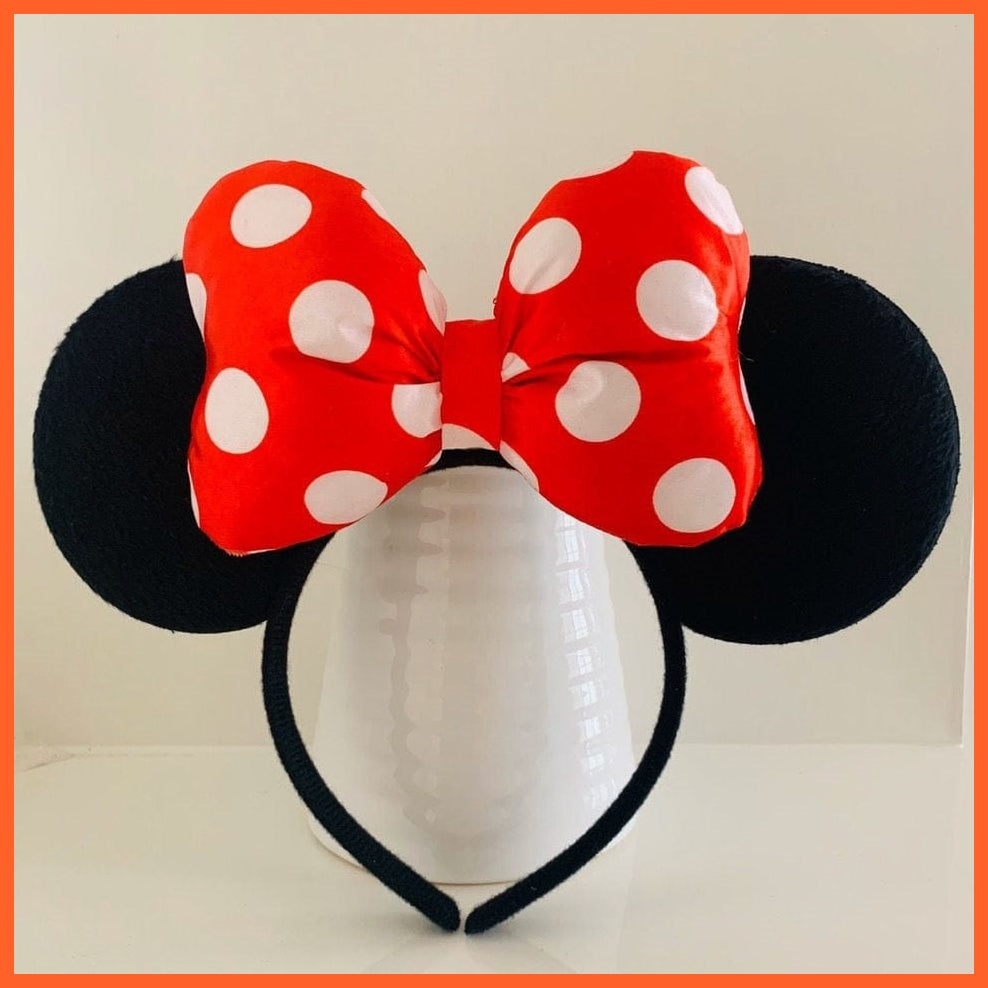 whatagift.com.au Headband Style 25 Halloween Hairbandfor Girl Minnie Mouse Ears Headbands for Kids | Halloween Accessories