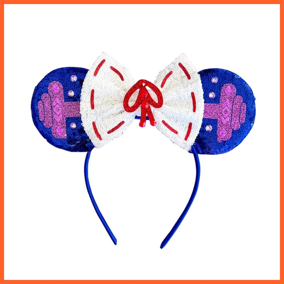 whatagift.com.au Headband Style 27 Halloween Hairbandfor Girl Minnie Mouse Ears Headbands for Kids | Halloween Accessories