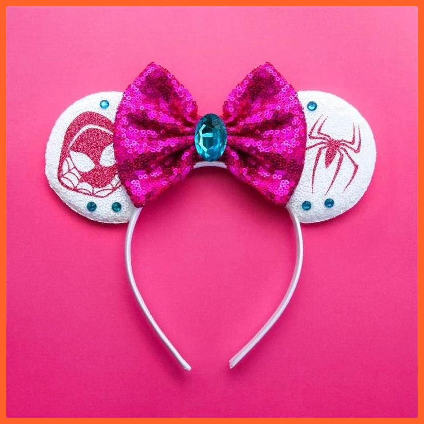 whatagift.com.au Headband Style 33 Halloween Hairbandfor Girl Minnie Mouse Ears Headbands for Kids | Halloween Accessories