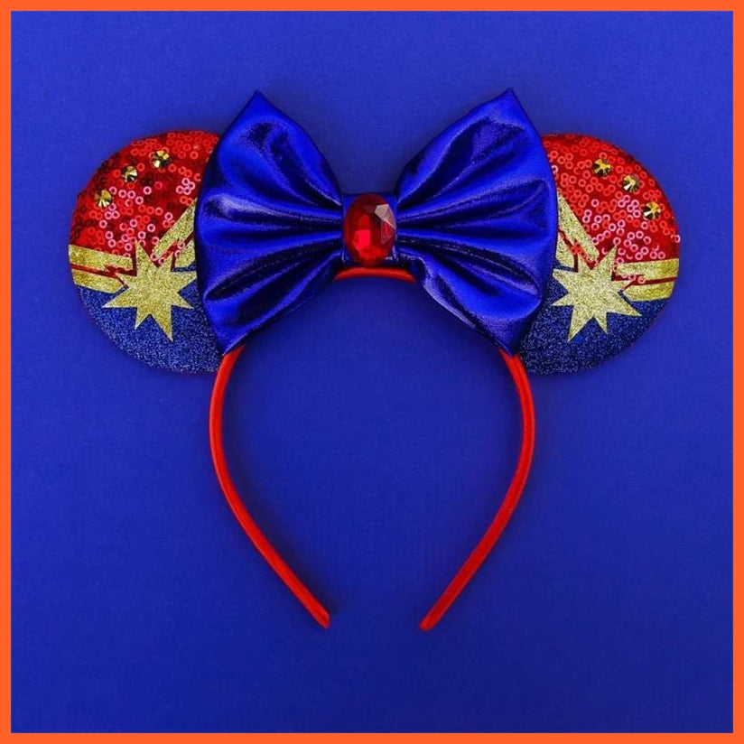 whatagift.com.au Headband Style 34 Halloween Hairbandfor Girl Minnie Mouse Ears Headbands for Kids | Halloween Accessories