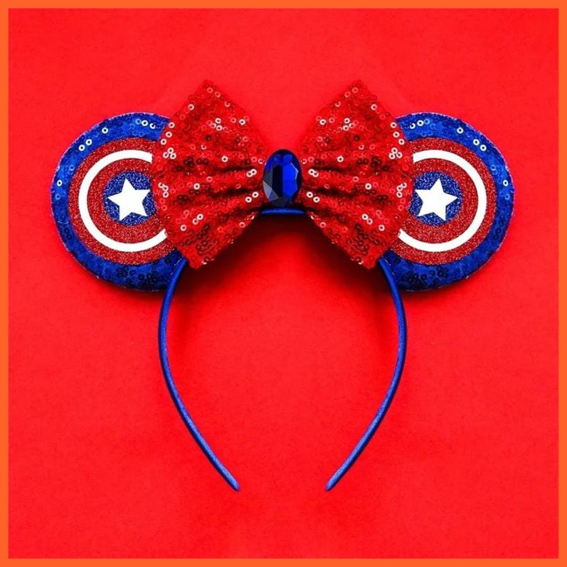 whatagift.com.au Headband Style 35 Halloween Hairbandfor Girl Minnie Mouse Ears Headbands for Kids | Halloween Accessories
