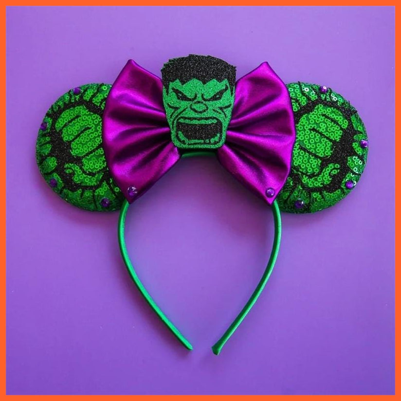 whatagift.com.au Headband Style 38 Halloween Hairbandfor Girl Minnie Mouse Ears Headbands for Kids | Halloween Accessories