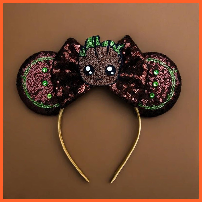 whatagift.com.au Headband Style 39 Halloween Hairbandfor Girl Minnie Mouse Ears Headbands for Kids | Halloween Accessories