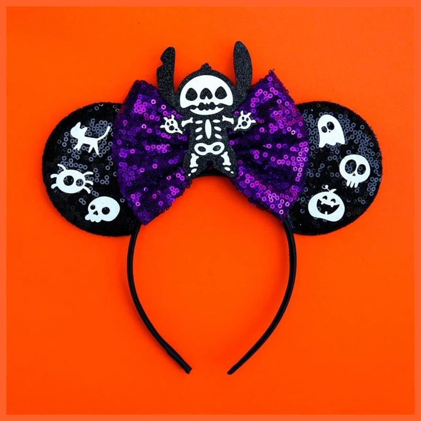 whatagift.com.au Headband Style 4 Halloween Hairbandfor Girl Minnie Mouse Ears Headbands for Kids | Halloween Accessories