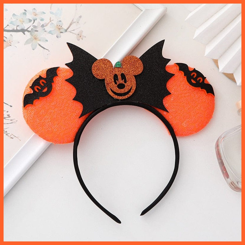 whatagift.com.au Headband Style 46 Halloween Hairbandfor Girl Minnie Mouse Ears Headbands for Kids | Halloween Accessories