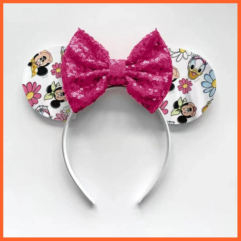 whatagift.com.au Headband Style 48 Halloween Hairbandfor Girl Minnie Mouse Ears Headbands for Kids | Halloween Accessories
