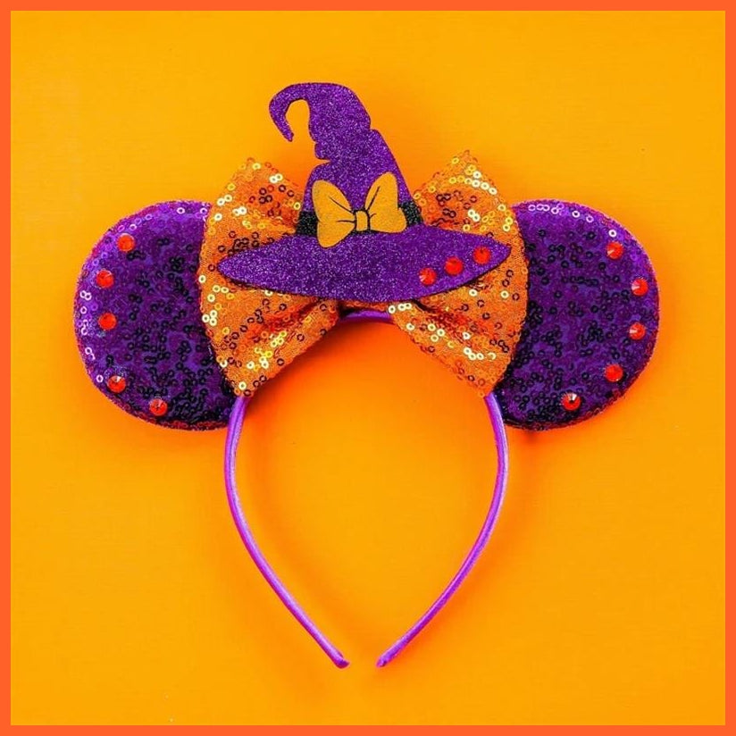 whatagift.com.au Headband Style 5 Halloween Hairbandfor Girl Minnie Mouse Ears Headbands for Kids | Halloween Accessories