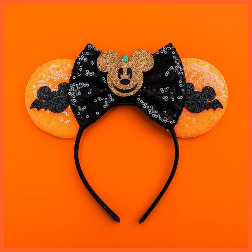 whatagift.com.au Headband Style 6 Halloween Hairbandfor Girl Minnie Mouse Ears Headbands for Kids | Halloween Accessories