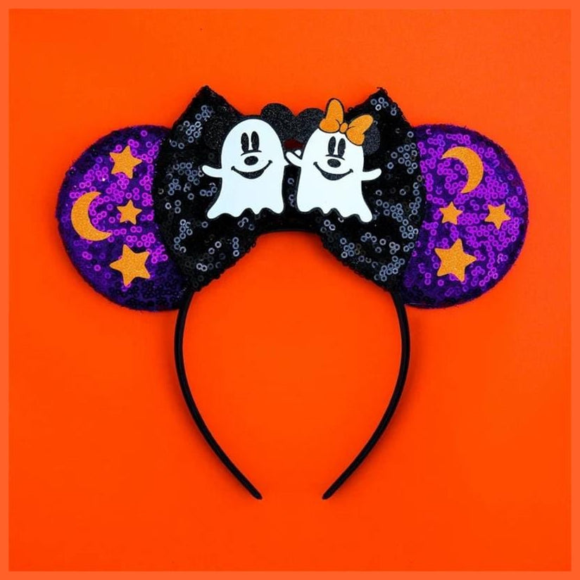 whatagift.com.au Headband Style 8 Halloween Hairbandfor Girl Minnie Mouse Ears Headbands for Kids | Halloween Accessories