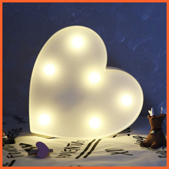 whatagift.com.au Heart / China Lovely Cloud Star Moon LED 3D Night Light | Baby Lamp