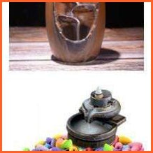 Ceramic Waterfall Incense Holder | Slow Incense Buddha Meditation Incense | whatagift.com.au.