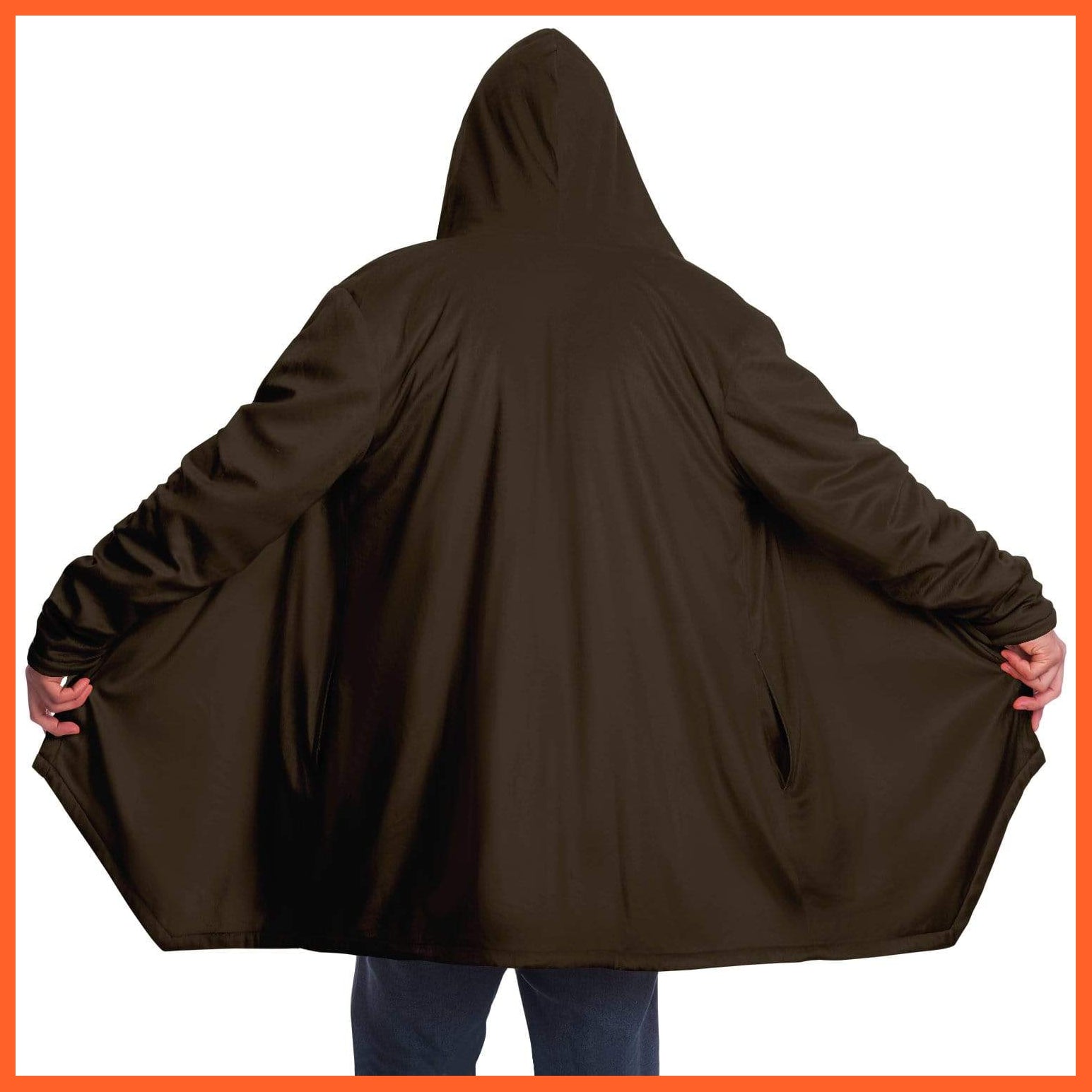 Microfiber Cloak - Brown | whatagift.com.au.